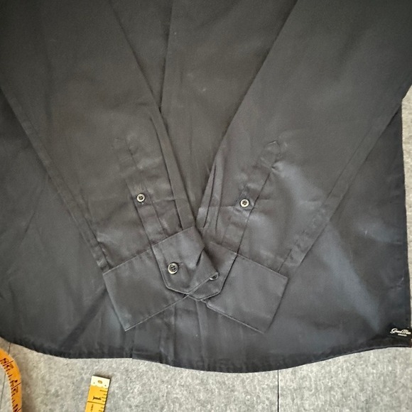 Good Man Brand Long Sleeve Button Down Dress Shirt, Blue, Casual L - Picture 13 of 16